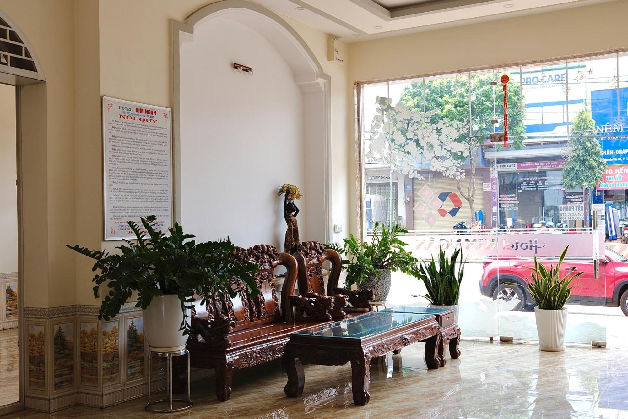 Kim Ngan Hotel Buon Ma Thuot Exterior foto